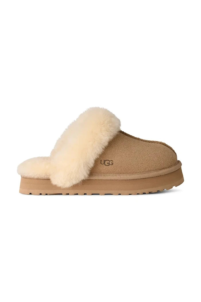 Детски велурени чехли UGG DISQUETTE
