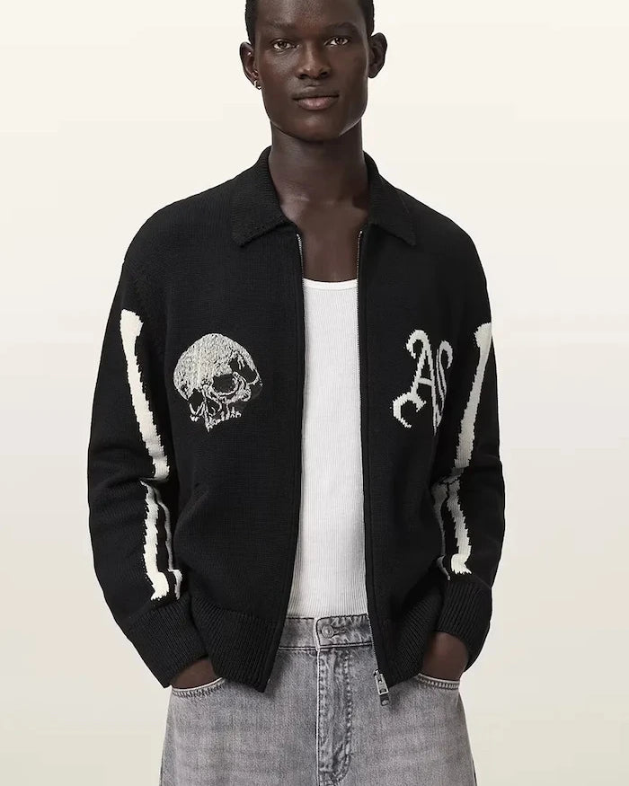 AllSaints Erkek Pamuklu Yelek ADRIAN