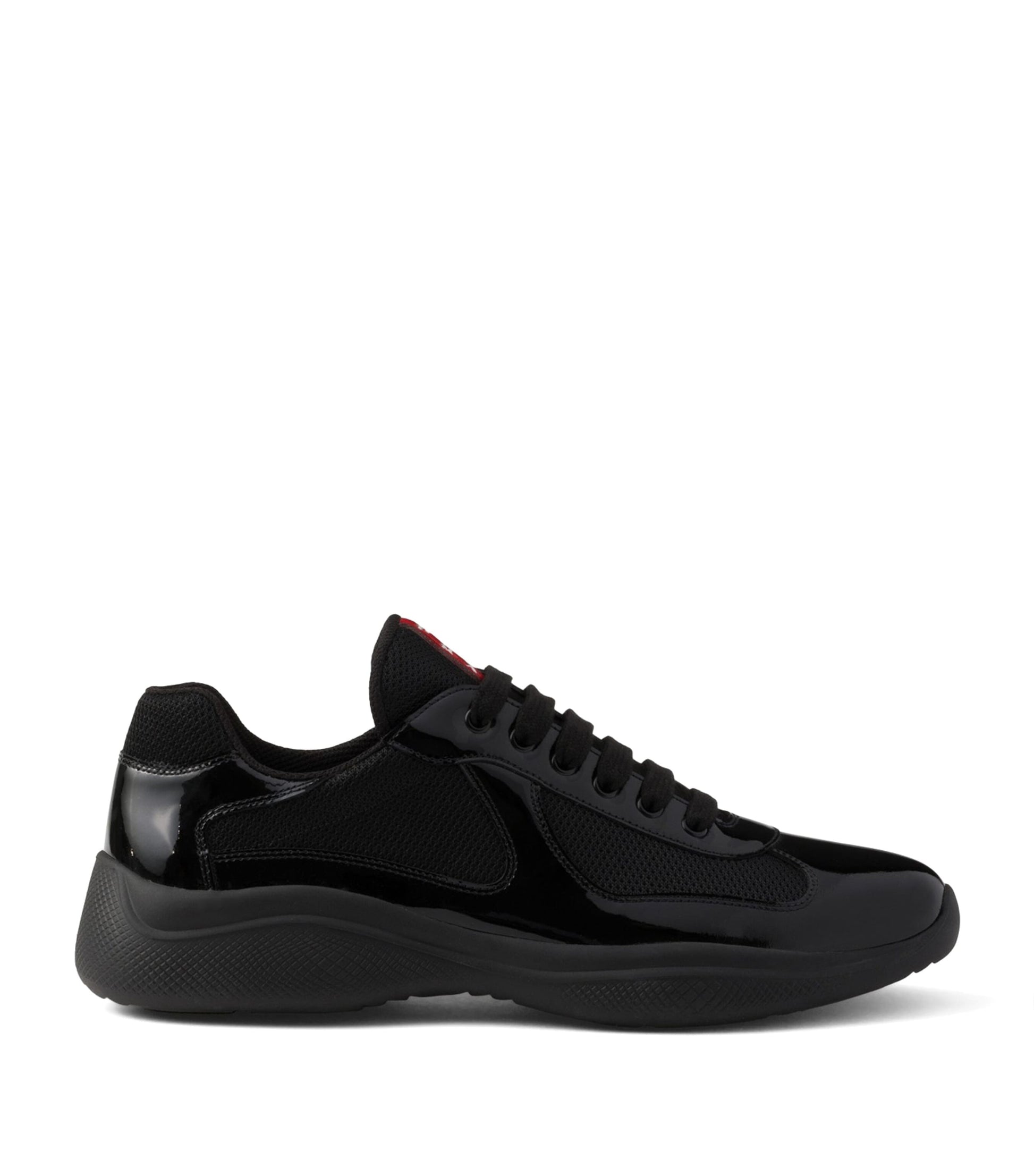 Patent Leather-Blend America's Cup Sneakers