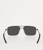 Moncler Black Steel Doppler ME4003 Sunglasses