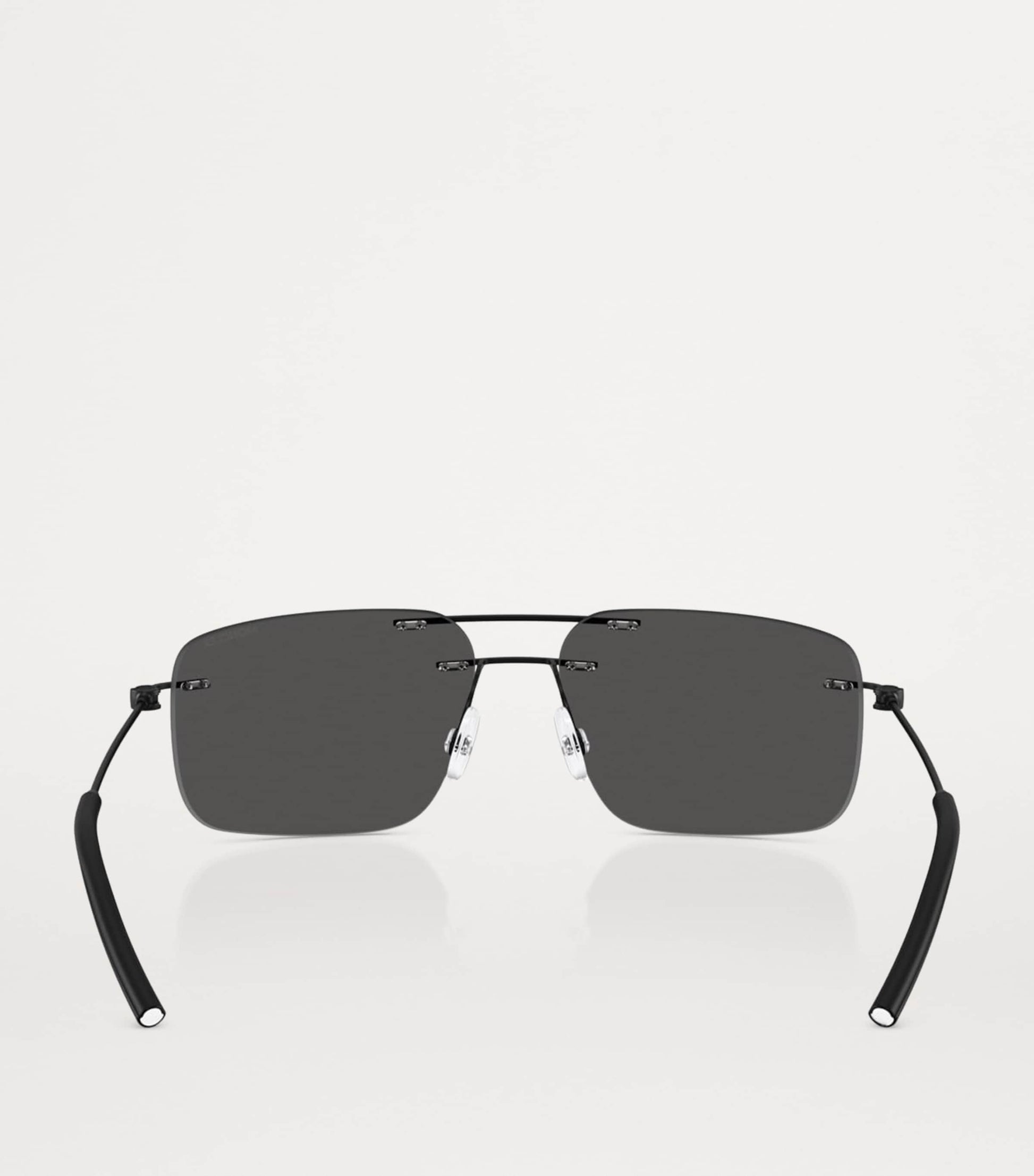 Moncler Black Steel Doppler ME4003 Sunglasses