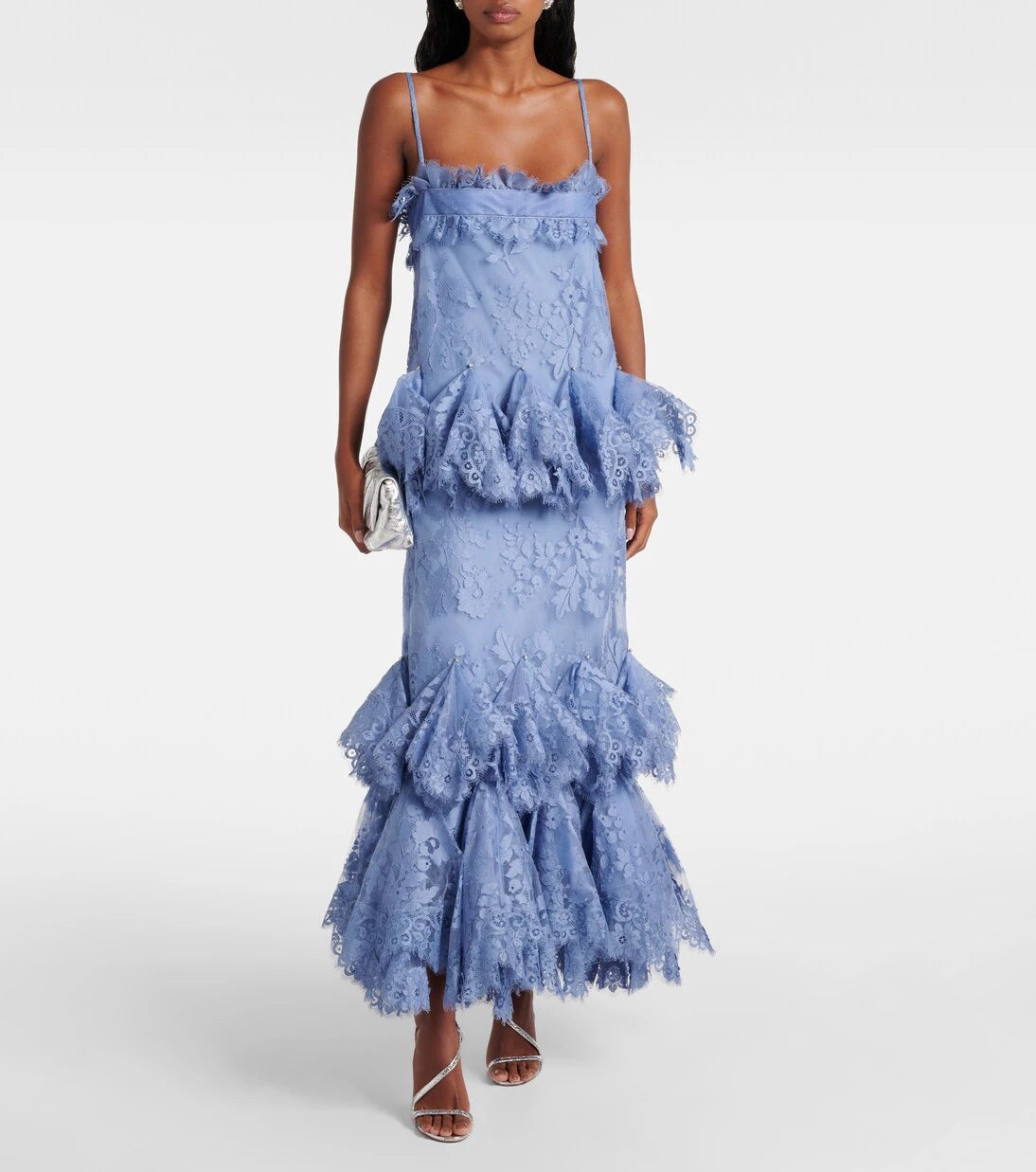 Zimmermann - Eden ruffled lace gown