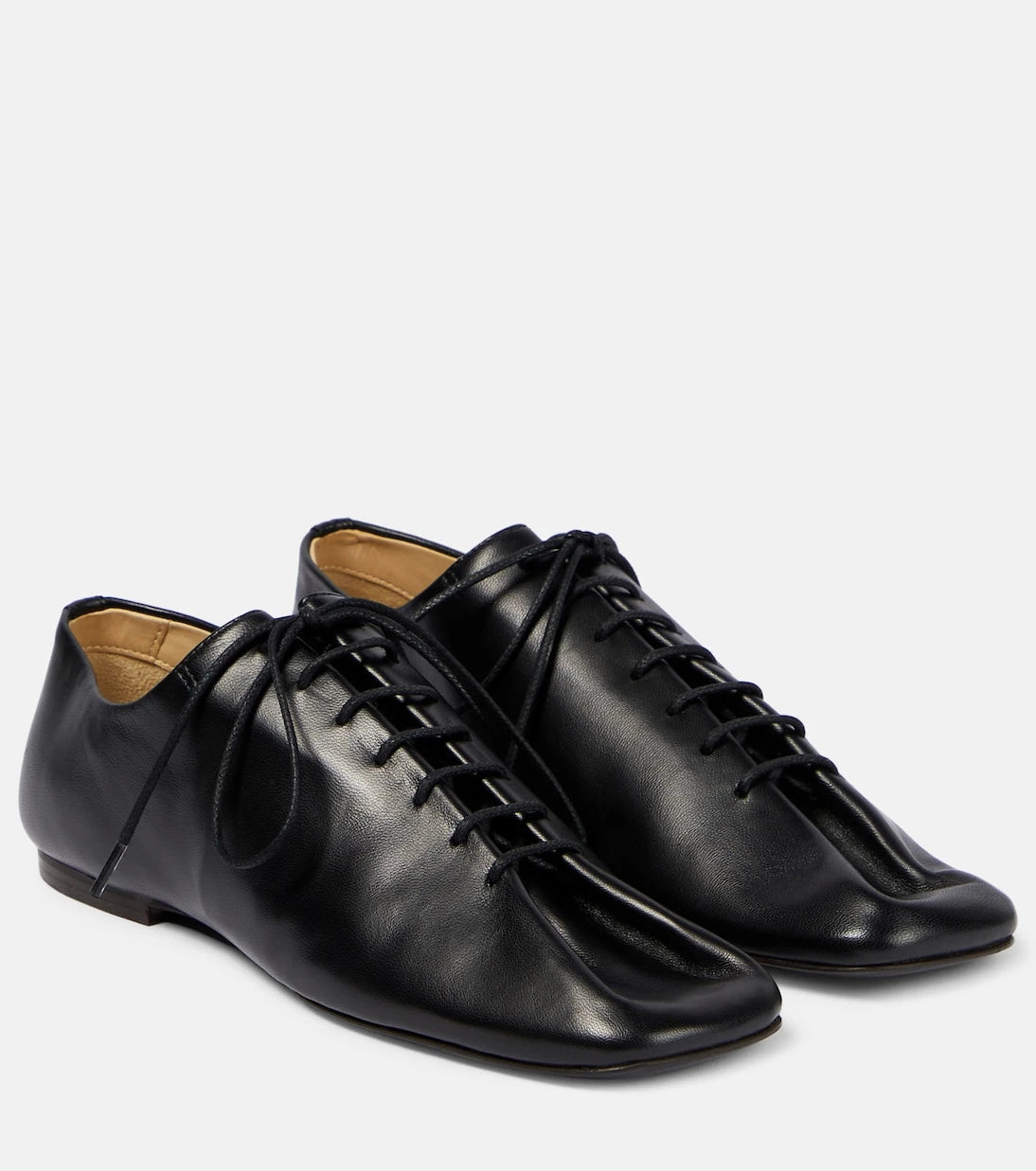Lemaire - Souris leather Derby shoes