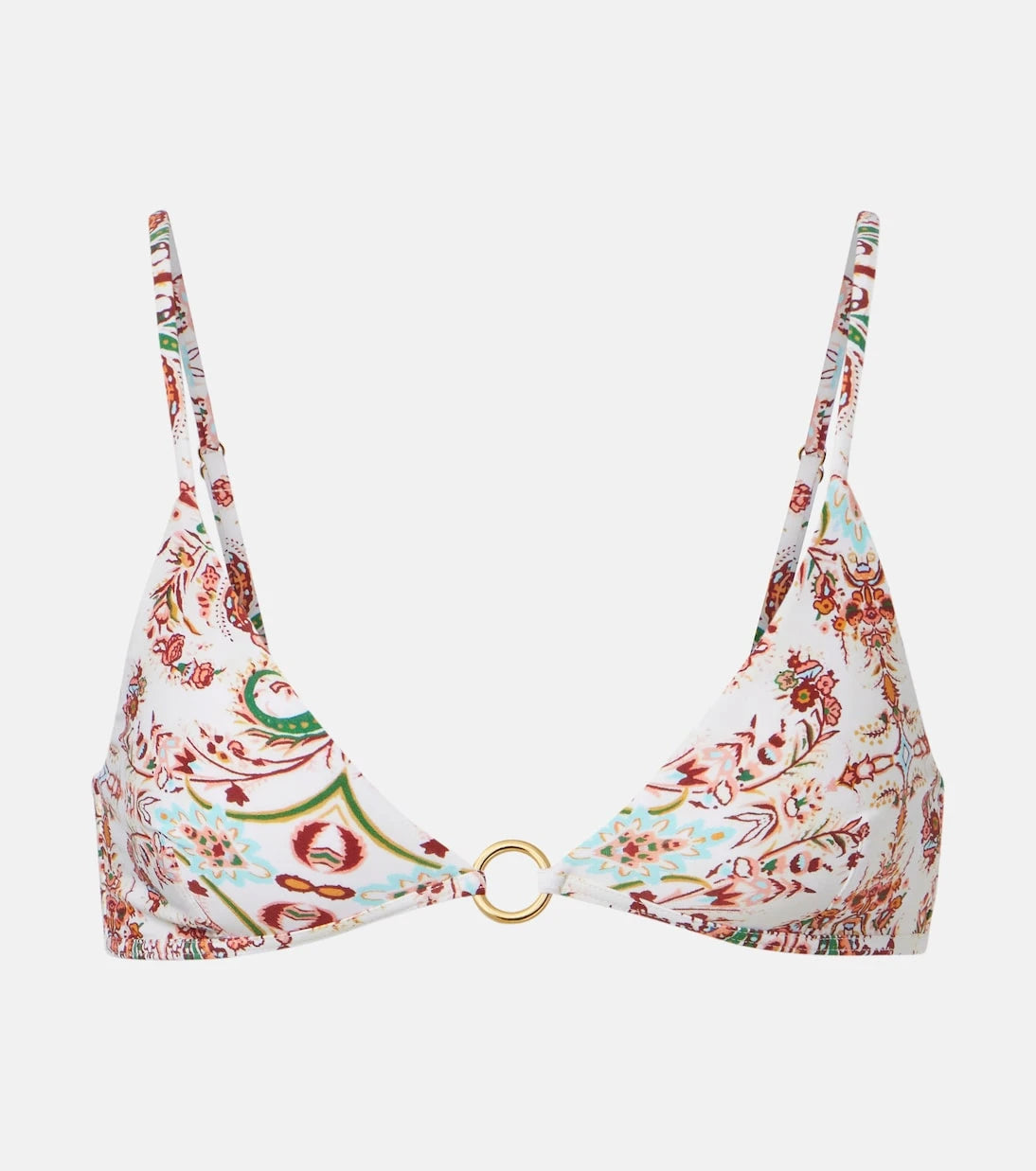 Melissa Odabash - Greece printed triangle bikini top