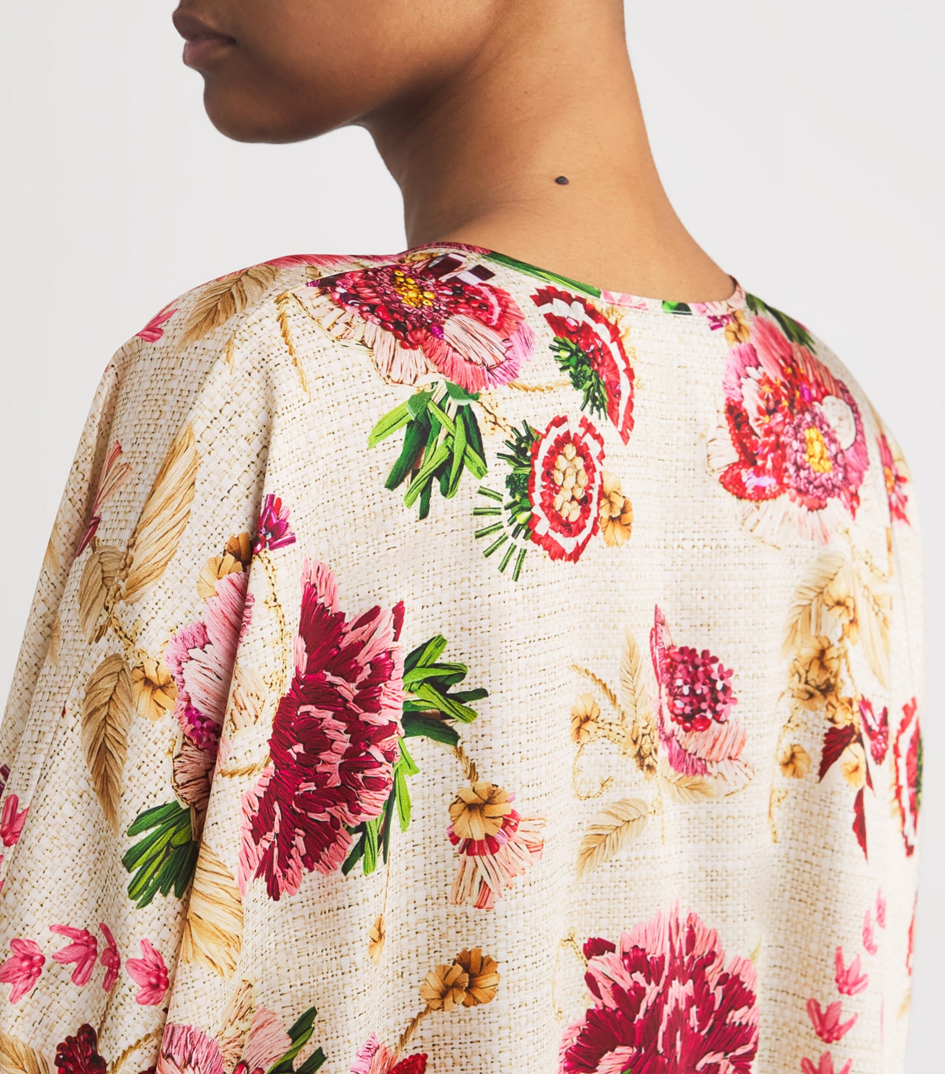 Mary Katrantzou Multi Printed Zante Midi Kaftan