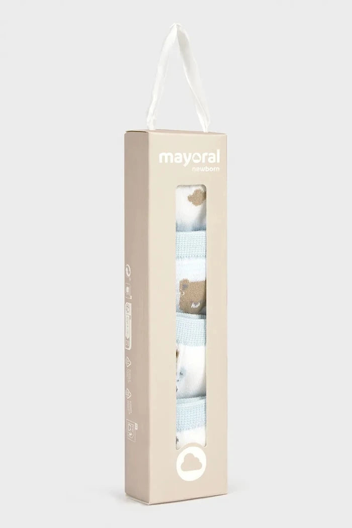 Mayoral Newborn Çocuk Çorapları (4 Çift)