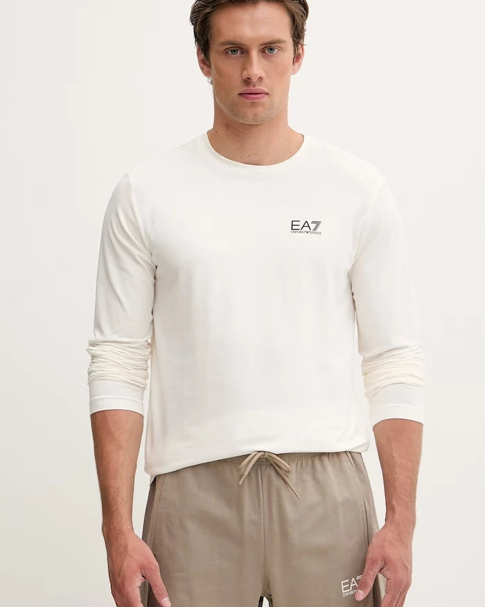 EA7 Emporio Armani блуза с дълги ръкави мъжка с памук