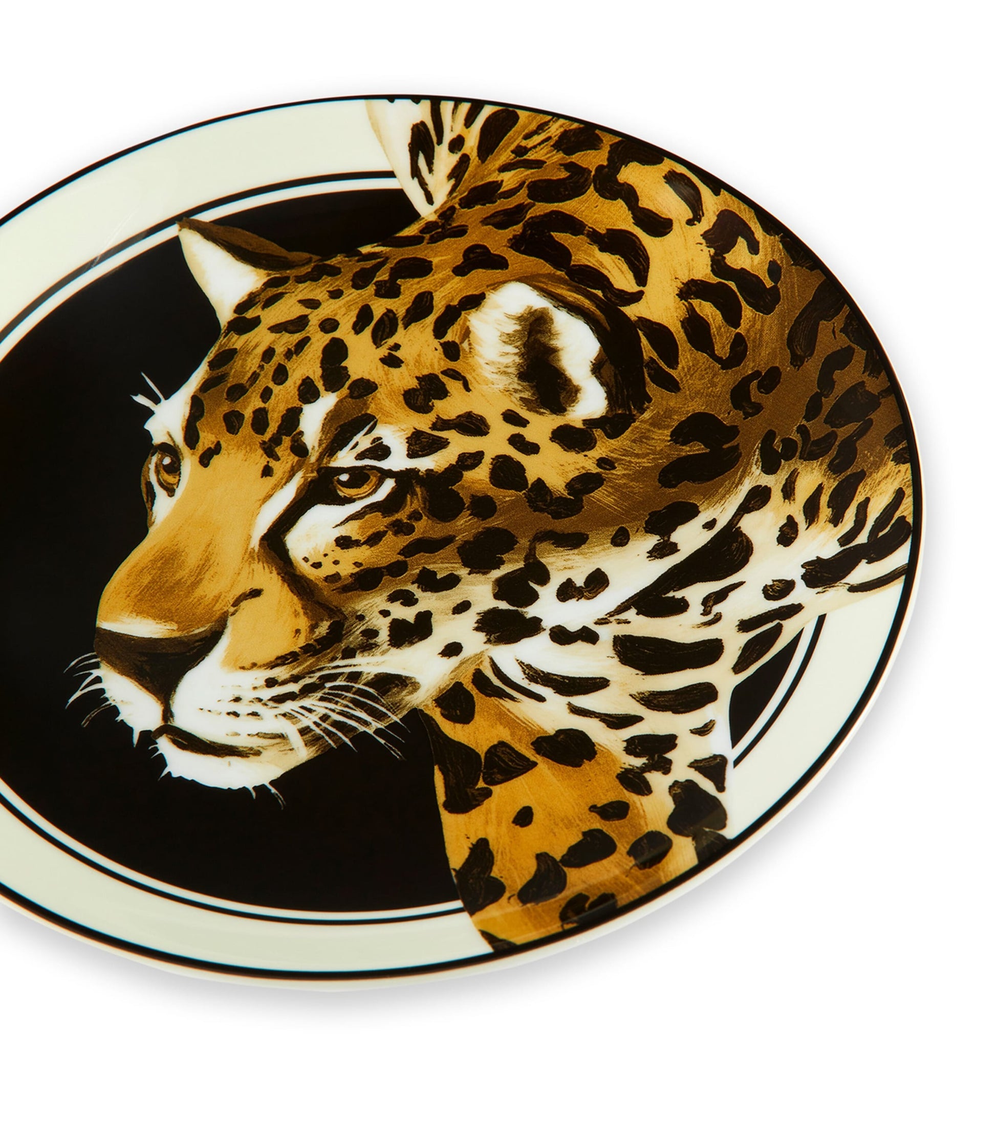 Set of Two Leopardo Dessert Plates (19cm)