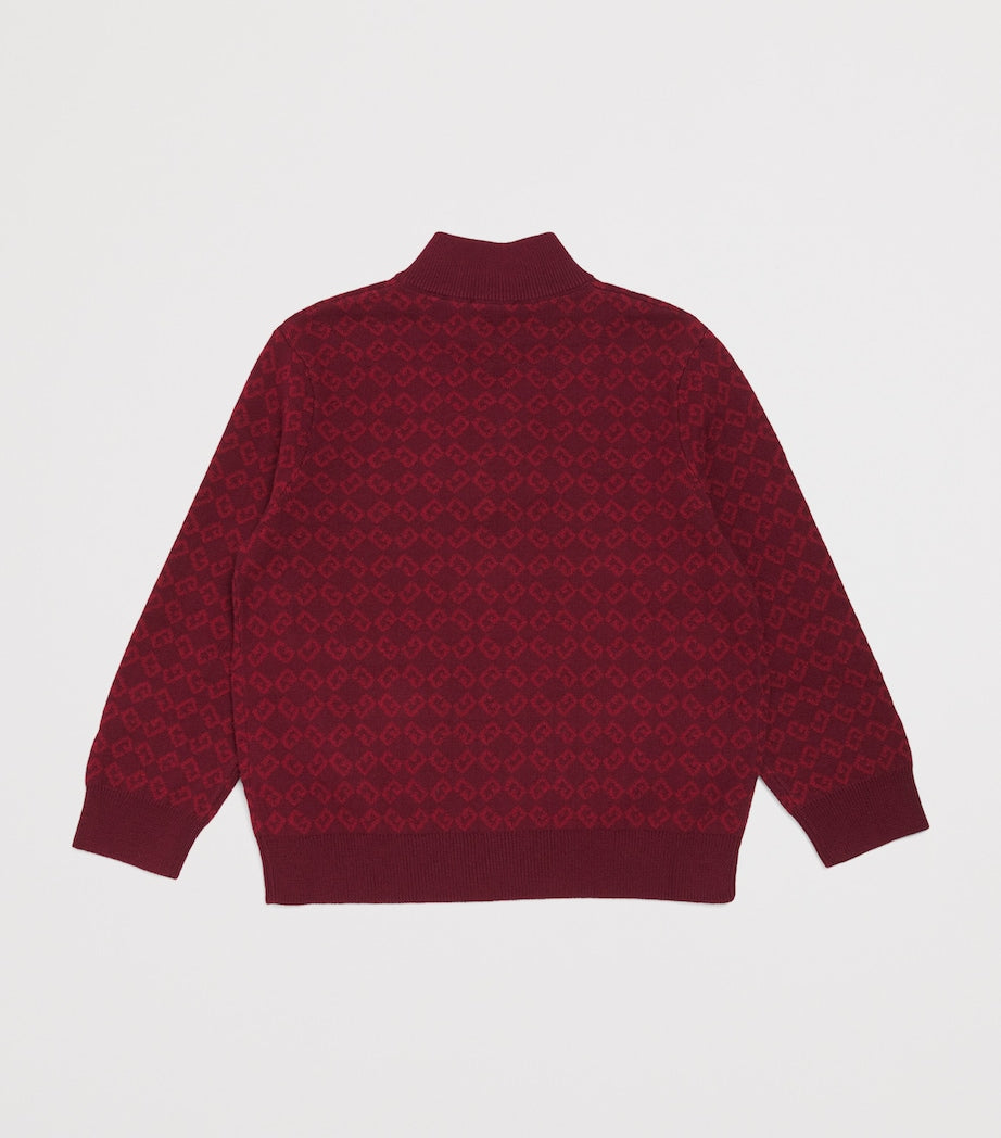 Givenchy Kids Cotton-Cashmere 4G Zip-Up Cardigan (4-12+ Years)