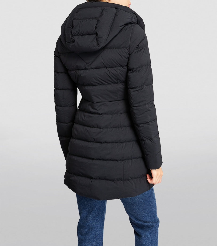 Black Down-Filled Clair Coat
