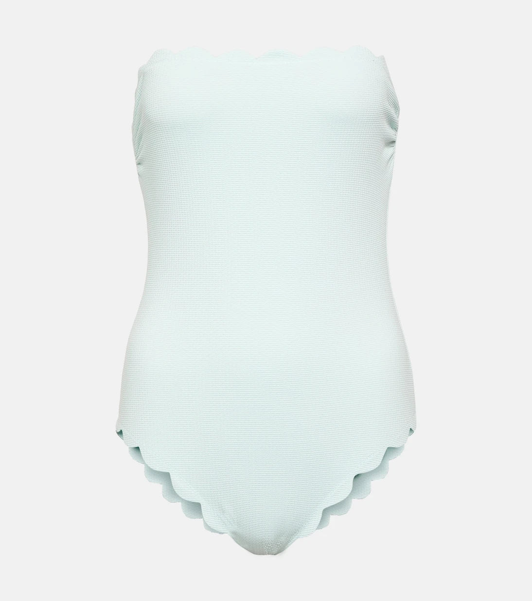 Marysia - Scalloped strapless swimsuit