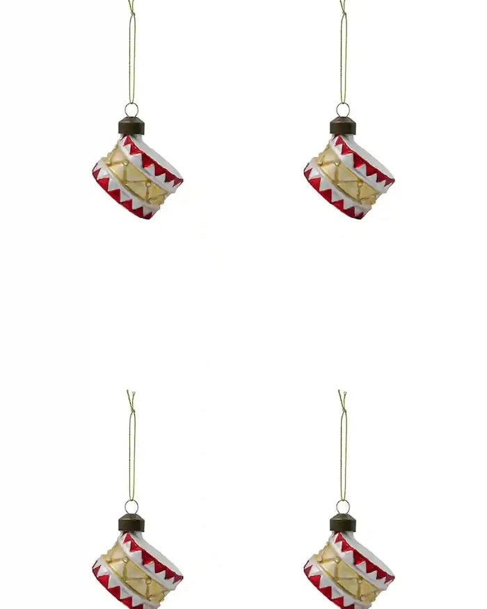 House Doctor Yılbaşı Ağacı Süs Seti 4,7 x 5 cm (4 Parça)