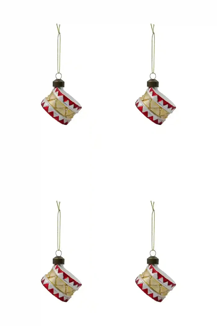 House Doctor Yılbaşı Ağacı Süs Seti 4,7 x 5 cm (4 Parça)