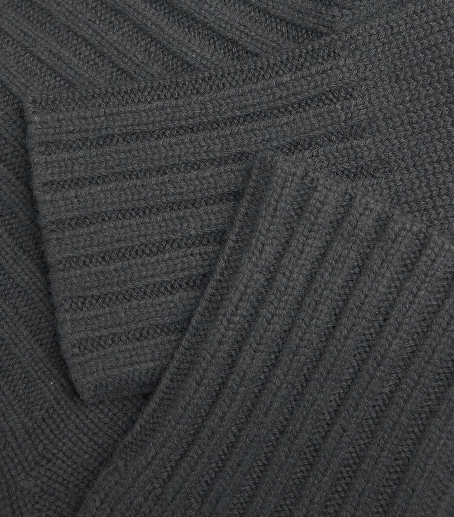 Green Wool-Cashmere Sweater