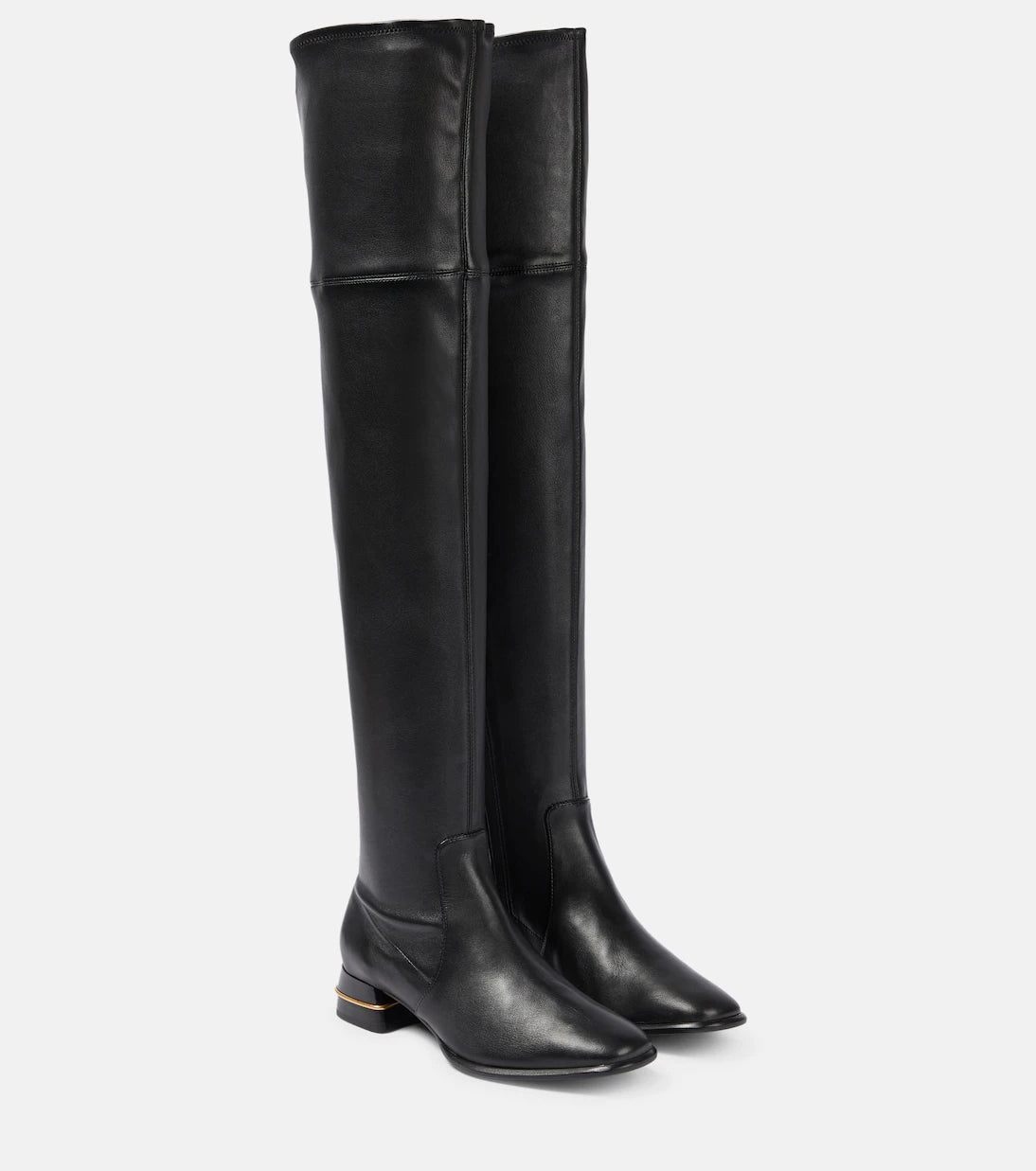 Tory Burch - Leather over-the-knee boots