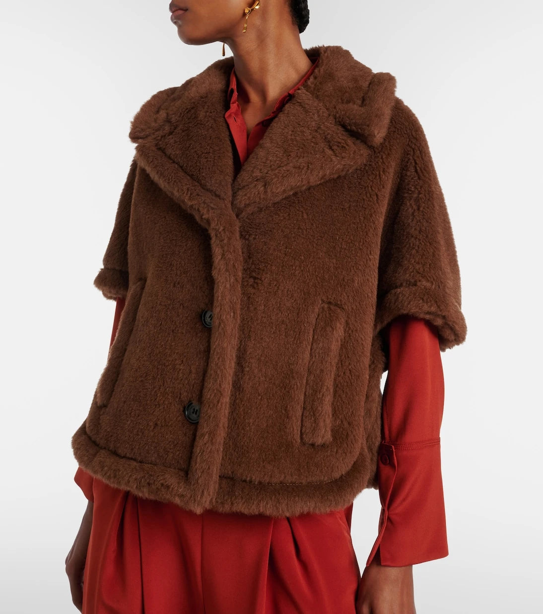 Max Mara - Corvino teddy cape