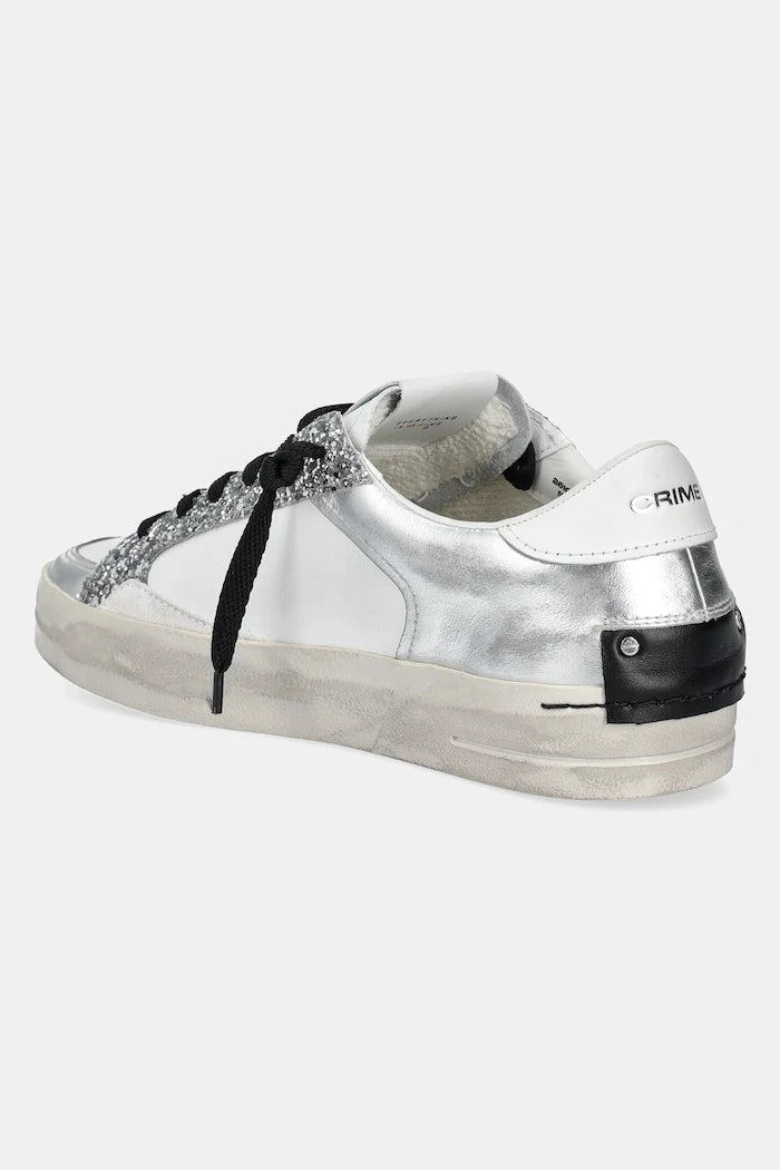 Кожени маратонки Crime London SK8 DELUXE