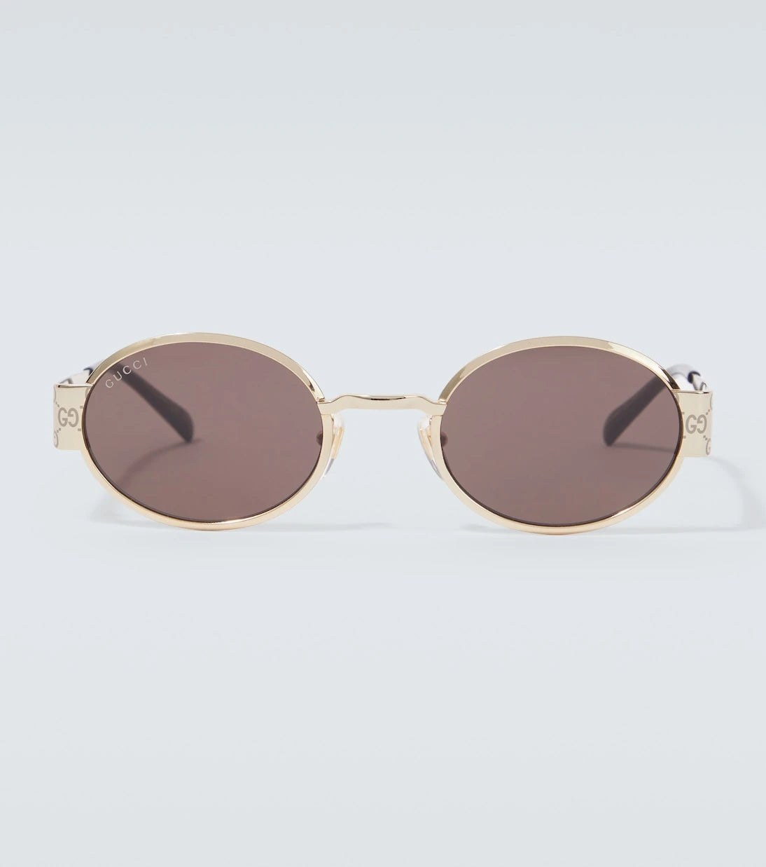 Gucci - GG oval sunglasses