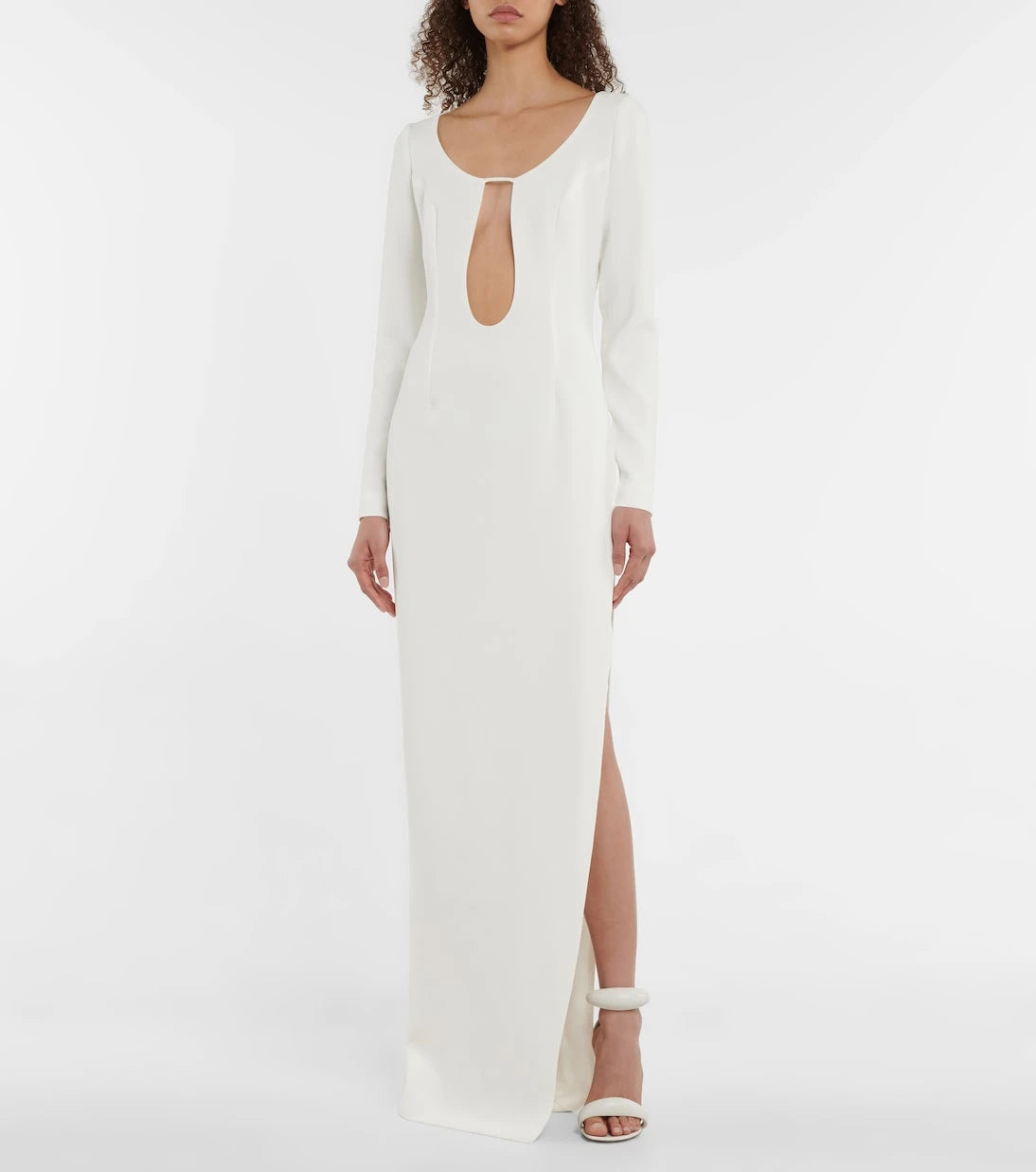 Mônot - Cutout crêpe gown