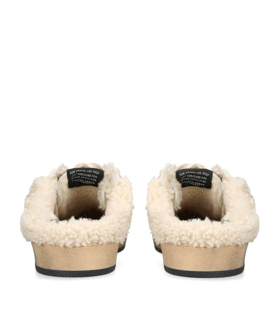 White Ball Star Sabot Sneakers