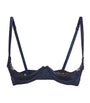 Coco De Mer Navy Arella Quarter-Cup Bra