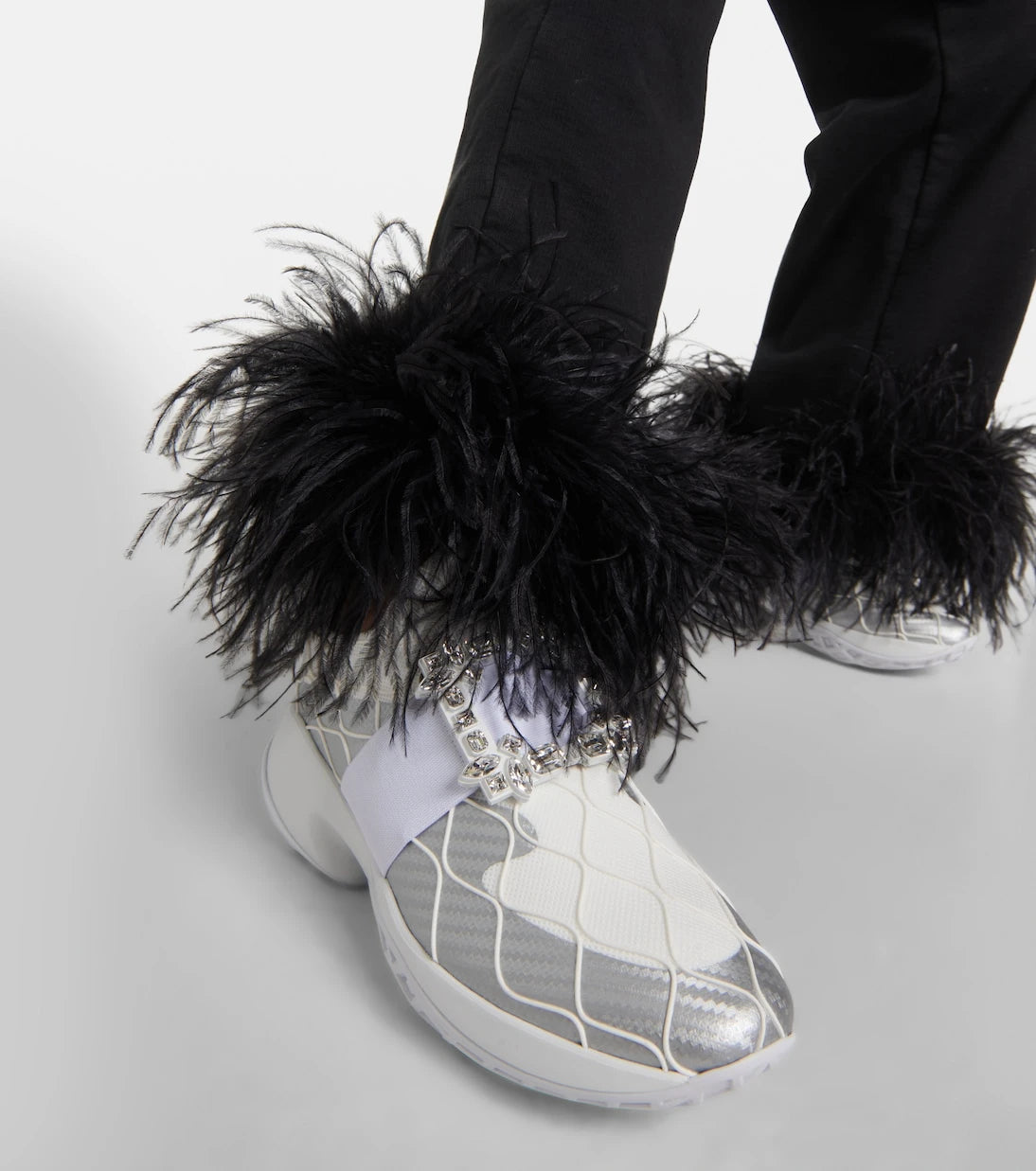 Roger Vivier - Viv' Run embellished sneakers