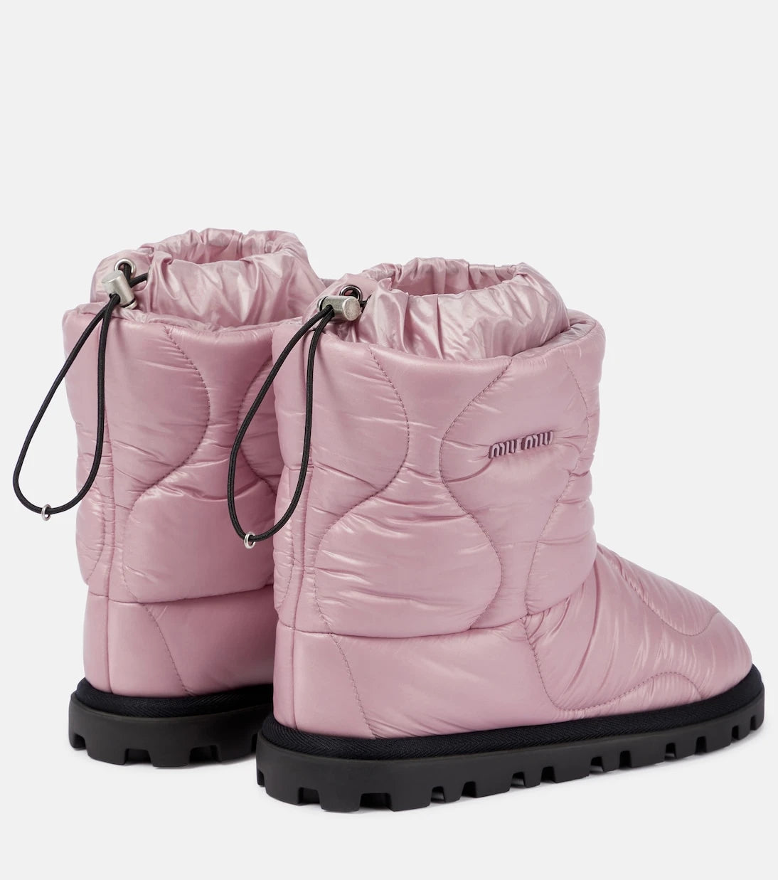 Miu Miu - Logo snow boots