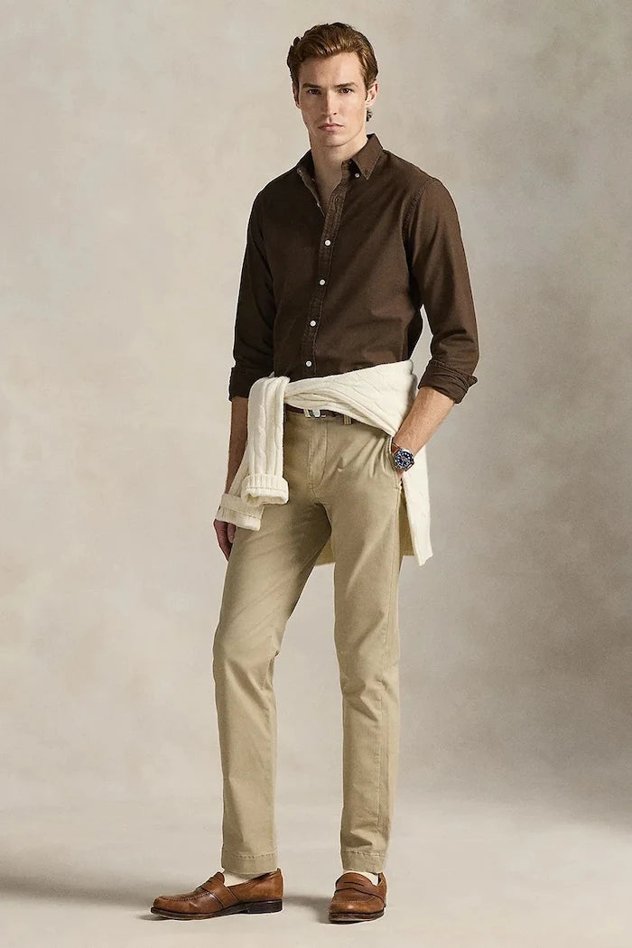 Polo Ralph Lauren риза мъжка от памук