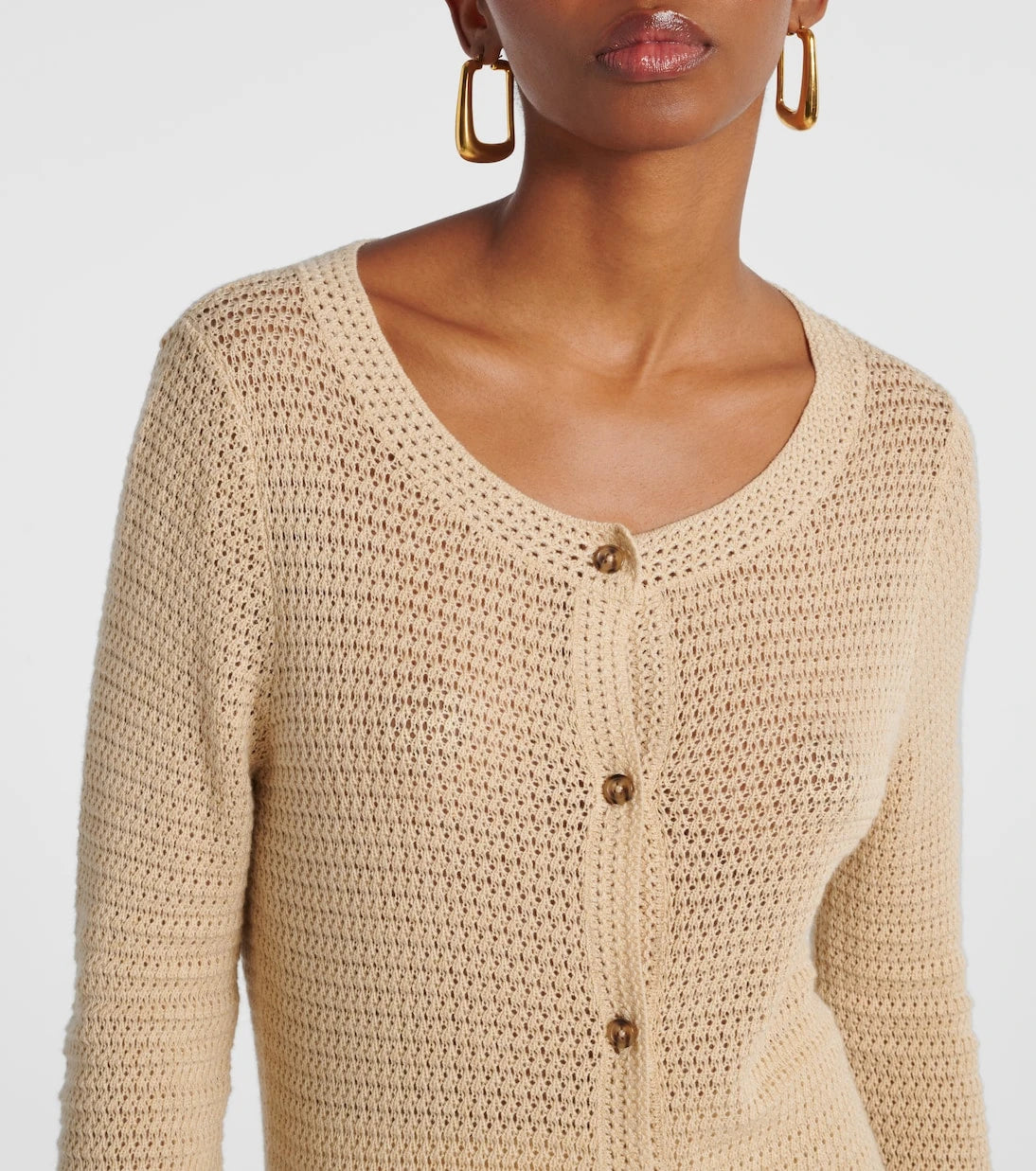 Posse - Lennon crochet cotton-blend cardigan