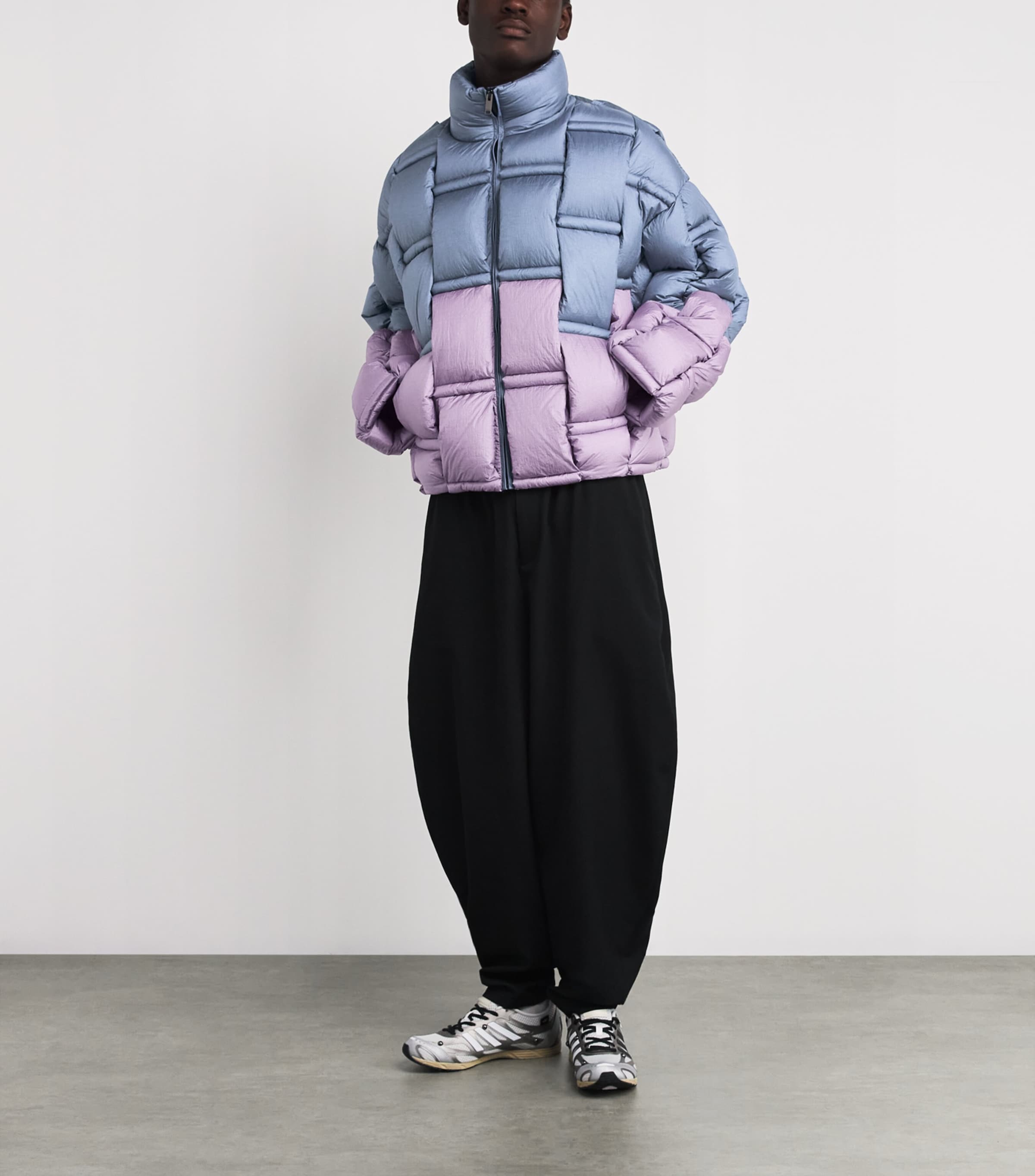 Raxxy Pink 3D Down-Filled Puffer Jacket