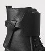 Jimmy Choo Black Rosabel 55 Biker Boots