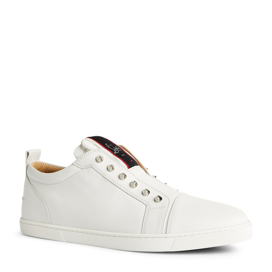 Christian Louboutin F.A.V Fique A Vontade Calfskin Sneakers