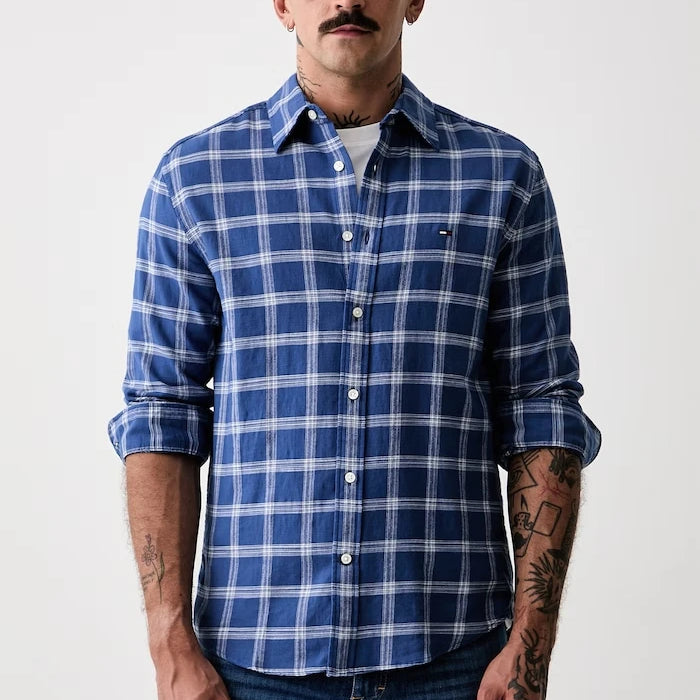 Tommy Jeans erkek pamuk gömlek