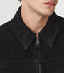 Black Suede Rhone Jacket