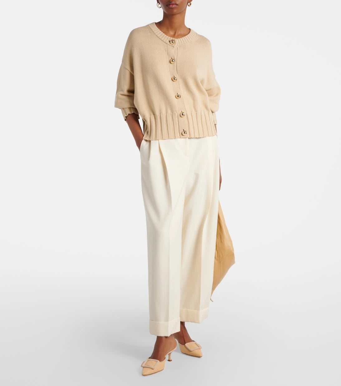 Altuzarra - Cotton and silk-blend cardigan