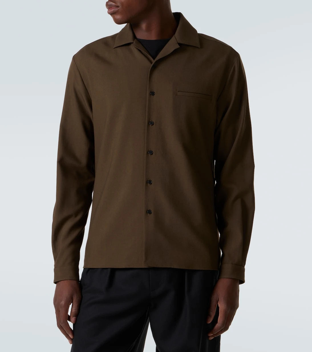 The Row - Kanta wool shirt