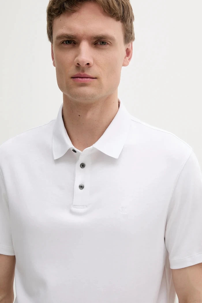 Calvin Klein erkek pamuklu yakalı tişört