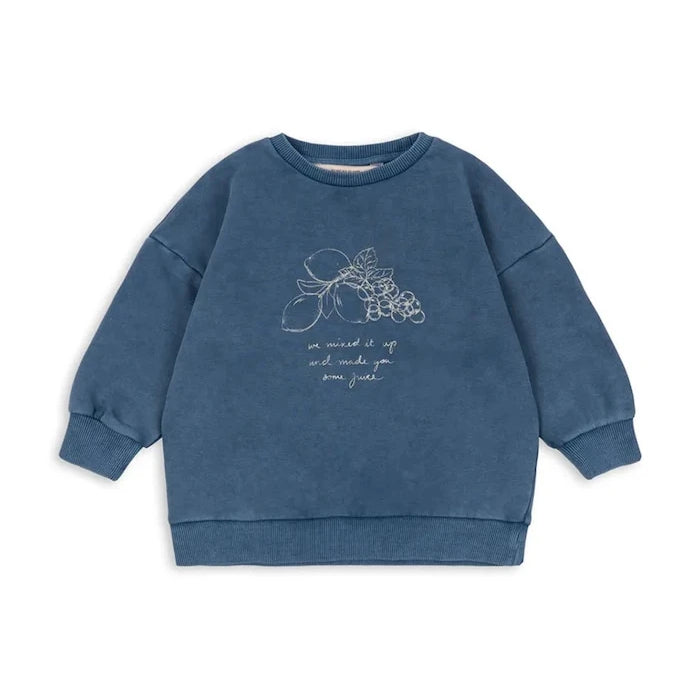 Детски суичър Konges Sløjd LOU WASHED SWEAT SHIRT OCS