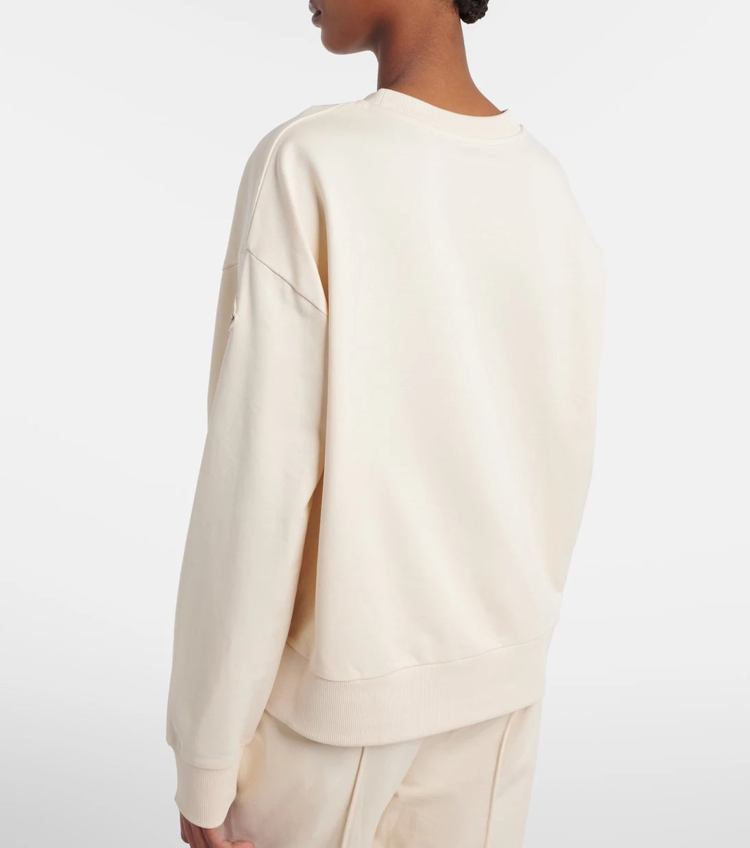 Moncler - Logo cotton jersey sweatshirt