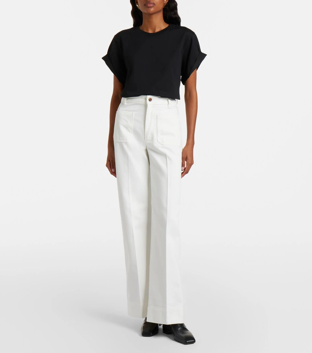 Victoria Beckham - Alina wide-leg jeans