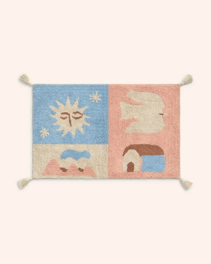 Calma House Camp Pamuklu Kilim 60 x 90 cm