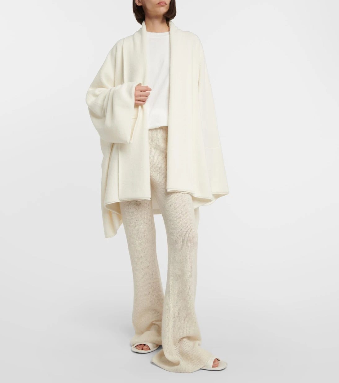The Row - Gregori cashmere flared pants
