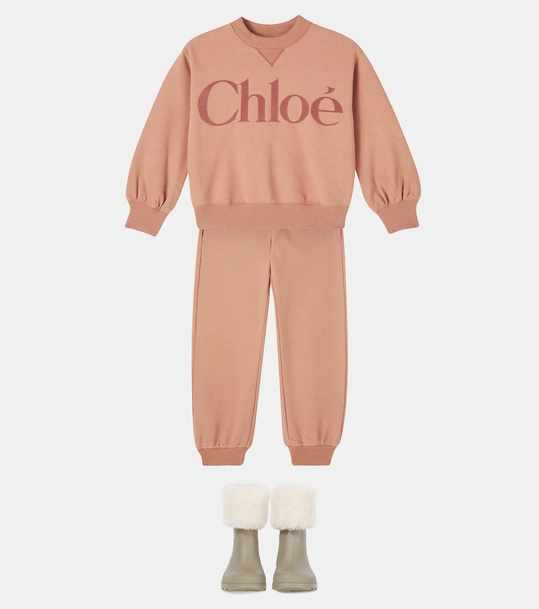 Chloé Kids - Logo rain boots