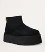 Black Classic Mini Dipper Platform Boots 50
