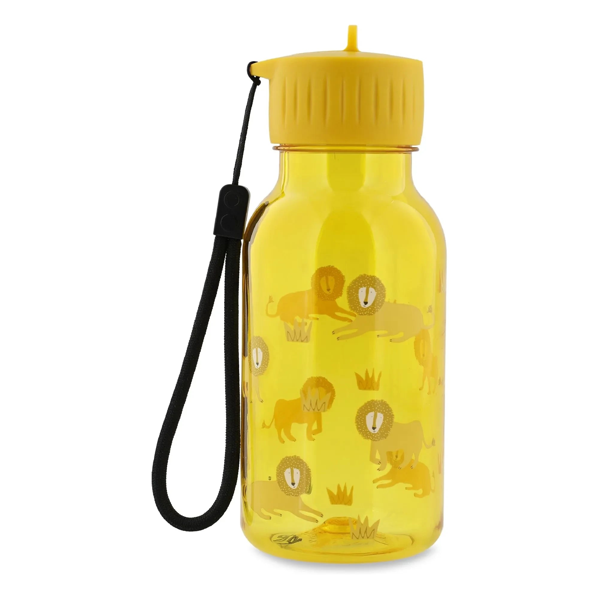 Trixie - Lively Lion 350ml Tritan™ water bottle  | Yellow