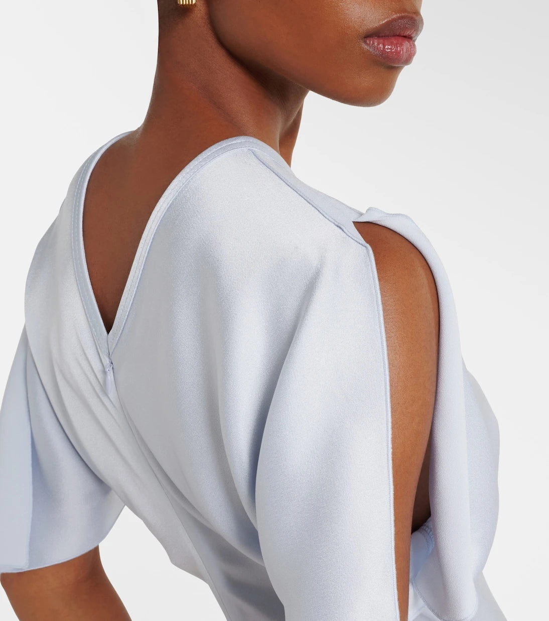 Victoria Beckham - Gathered satin gown