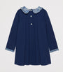 Stretch Cotton Violet Dress (2-5 Years)