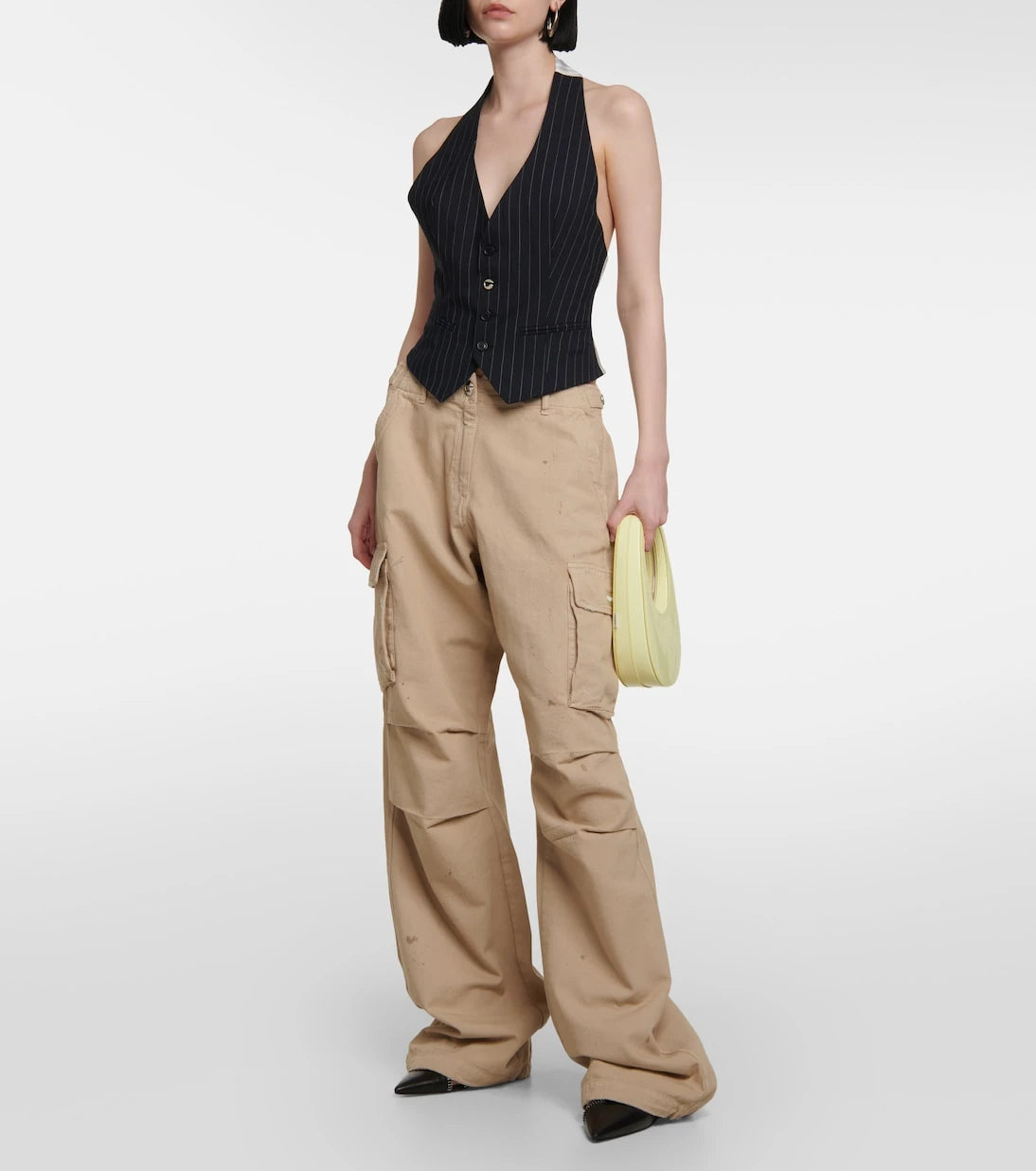 Coperni - Adjustable wide-leg cargo pants