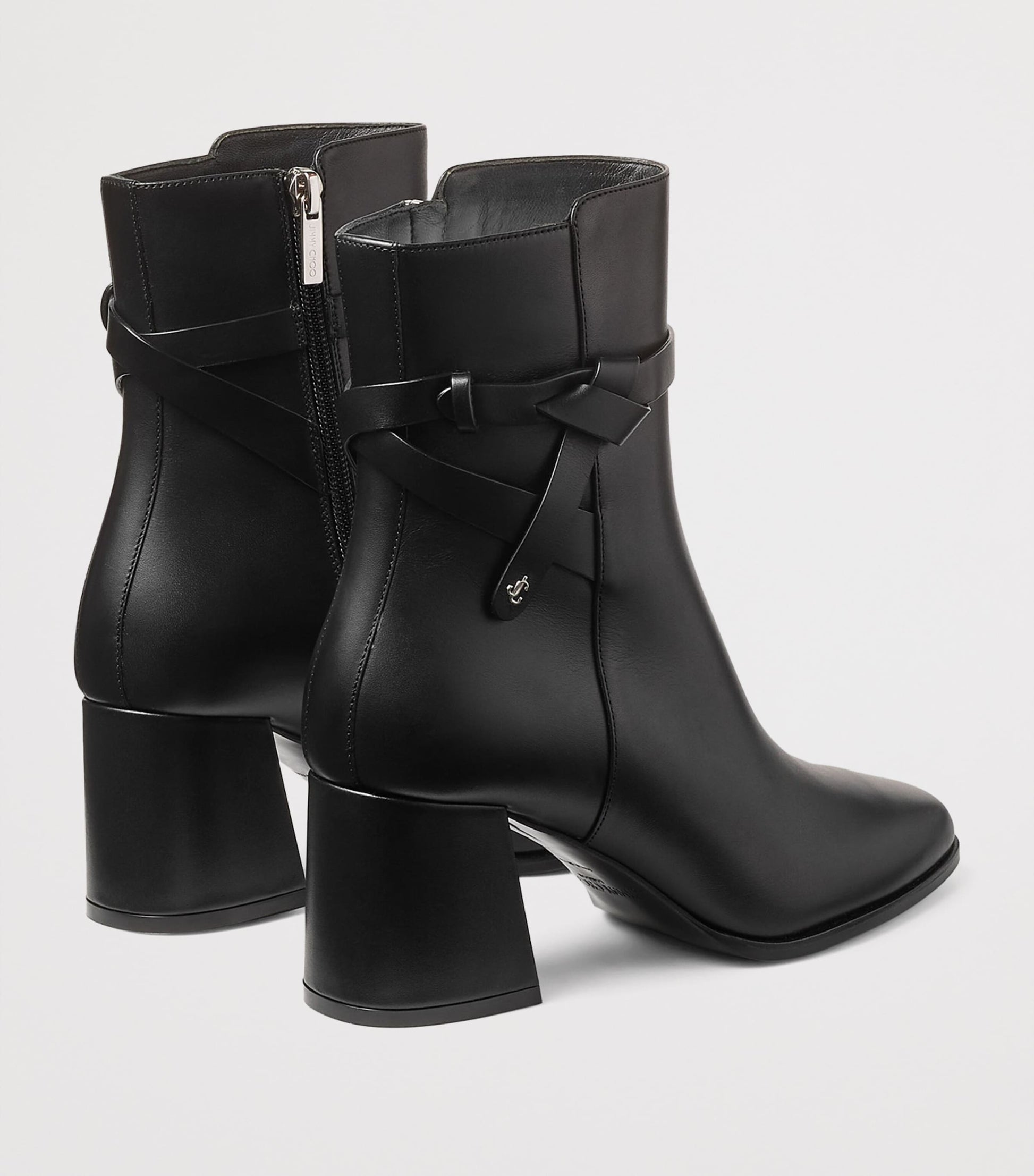 Lawton AB 65 Leather Heeled Boots