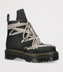 Rick Owens x Dr. Martens Quad Sole 1460 Megalace Boots